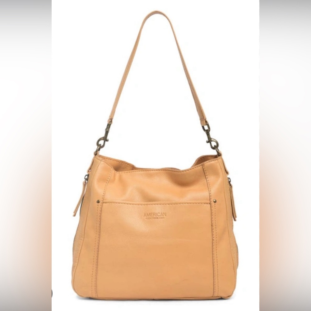 🌼AUSTIN SHOULDER BAG in Cashew Smooth🌼